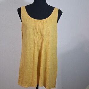 Eileen Fisher Sunny Yellow Tank Top